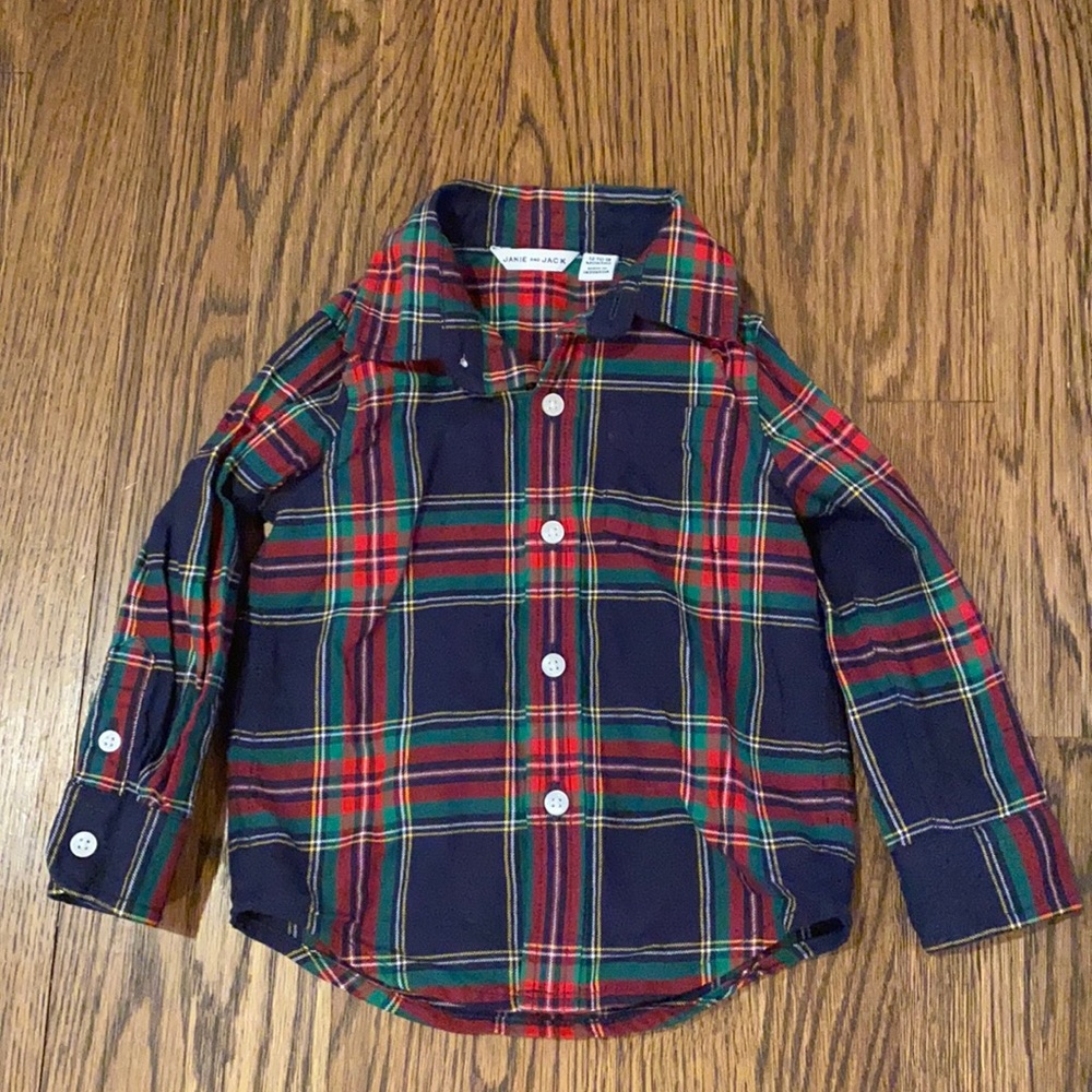Janie and jack 12-18 month button down